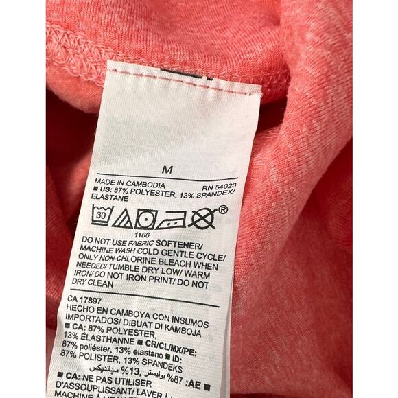 Old Navy Active Cozecore Womens Pink Medium Leggings Capri Ankle Length - Picture 4 of 7